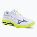 Кросівки волейбольні Mizuno Wave Lightning Pro white/lighting yellow/dazzling blue