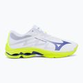 Кросівки волейбольні Mizuno Wave Lightning Pro white/lighting yellow/dazzling blue 2