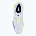 Кросівки волейбольні Mizuno Wave Lightning Pro white/lighting yellow/dazzling blue 5