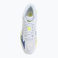 Кросівки волейбольні Mizuno Wave Lightning Elite Mid white/lighting yellow/dazzling blue 5