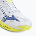 Кросівки волейбольні Mizuno Wave Lightning Elite Mid white/lighting yellow/dazzling blue 7