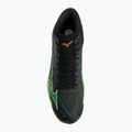 Кросівки волейбольні Mizuno Wave Lightning Elite Mid black/glowing apple/mandarin orange 5