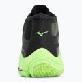 Кросівки волейбольні Mizuno Wave Lightning Elite Mid black/glowing apple/mandarin orange 6