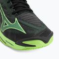 Кросівки волейбольні Mizuno Wave Lightning Elite Mid black/glowing apple/mandarin orange 7