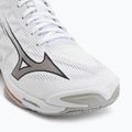 Кросівки волейбольні Mizuno Wave Lightning Elite Mid white/black/fiery red 7