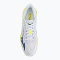 Кросівки волейбольні Mizuno Wave Lightning Elite white/lighting yellow/dazzling blue 5