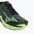 Кросівки волейбольні Mizuno Wave Lightning Elite black/glowing apple/mandarin orange 7