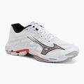Кросівки волейбольні Mizuno Wave Lightning Elite white/black/fiery red