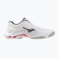 Кросівки волейбольні Mizuno Wave Lightning Elite white/black/fiery red 2