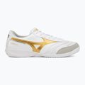 Кросівки футбольні Mizuno Morelia Sala Elite IN white/football gold/galaxy sil 2