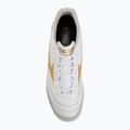 Кросівки футбольні Mizuno Morelia Sala Elite IN white/football gold/galaxy sil 5