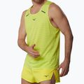 Футболка для бігу чоловіча Mizuno Tech Light Tank lightning yellow