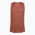 Футболка для бігу чоловіча Mizuno Tech Light Tank copper brown
