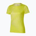 Футболка для бігу жіноча Mizuno Core Graphic Tee lightning yellow 2