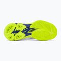 Кросівки волейбольні Mizuno Wave Lightning Pro Mid white/lighting yellow/dazzling blue 4
