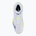 Кросівки волейбольні Mizuno Wave Lightning Pro Mid white/lighting yellow/dazzling blue 5