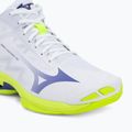 Кросівки волейбольні Mizuno Wave Lightning Pro Mid white/lighting yellow/dazzling blue 7