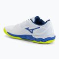 Кросівки тенісні чоловічі Mizuno Wave Enforce Court AC white/dazzling blue/ lightning 3