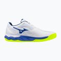 Кросівки тенісні чоловічі Mizuno Wave Enforce Court CC white/dazzling blue/ lightning