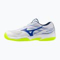 Кросівки тенісні чоловічі Mizuno Break Shot 5 CC white/dazzling blue/ lightning
