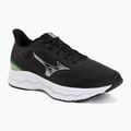 Кросівки для бігу чоловічі Mizuno Wave Serene 2 black/silver/glowing apple