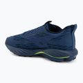 Кросівки для бігу чоловічі  Mizuno Wave Rider GTX 3 estate blue/dazzling blue/lightning yellow 3