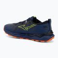 Кросівки для бігу чоловічі Mizuno Wave Daichi 9 estate blue/lightning yellow 3