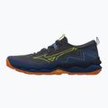 Кросівки для бігу чоловічі Mizuno Wave Daichi 9 estate blue/lightning yellow
