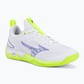 Кросівки волейбольні Mizuno Wave Luminous 3 white/lightning yellow/dazzling blue