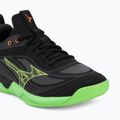Кросівки волейбольні Mizuno Wave Luminous 3 black/glowing apple/mandarin orange 7
