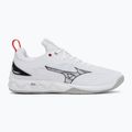 Кросівки волейбольні Mizuno Wave Luminous 3 white/black/fiery red 2