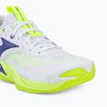 Кросівки волейбольні Mizuno Wave Momentum Elite white/lightning yellow/dazzling blue 7