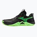 Кросівки волейбольні Mizuno Wave Momentum Elite black/glowing apple/mandarin orange 8