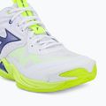 Кросівки волейбольні Mizuno Wave Momentum Elite Mid white/lightning yellow/dazzling blue 7
