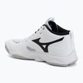 Кросівки волейбольні Mizuno Wave Momentum Elite Mid white/black/fiery red 3