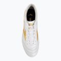 Кросівки футбольні Mizuno Morelia II Elite FG white/football gold/galaxy silver 5