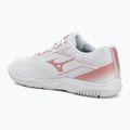 Кросівки волейбольні жіночі Mizuno Cyclone Speed 5 white/rose elegance/lava falls 3