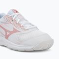 Кросівки волейбольні жіночі Mizuno Cyclone Speed 5 white/rose elegance/lava falls 7