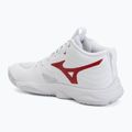 Кросівки волейбольні жіночі  Mizuno Wave Momentum Elite Mid white/rose elegance/lava falls 3