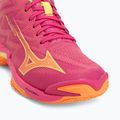 Кросівки волейбольні Mizuno Wave Lightning Elite Mid pink tetra/fortune yellow/light 7