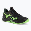 Кросівки волейбольні Mizuno Wave Momentum Pro black/glowing apple/mandarin orange