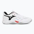 Кросівки волейбольні Mizuno Wave Momentum Pro white/black/fiery red 2