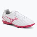 Кросівки футбольні дитячі Mizuno Monarcida Neo III Select Jr AS white/fuchsia purple