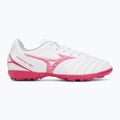 Кросівки футбольні дитячі Mizuno Monarcida Neo III Select Jr AS white/fuchsia purple 2