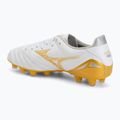 Кросівки футбольні Mizuno Morelia Neo IV Pro FG white/mp gold/cool gray 3c 3