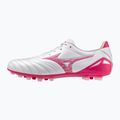 Кросівки футбольні Mizuno Morelia Neo IV Pro AG white/fuchsia purple/fuchsia purple