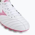 Кросівки футбольні Mizuno Morelia Neo IV Pro AG white/fuchsia purple/fuchsia purple 7