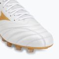 Кросівки футбольні Mizuno Morelia Neo IV Beta Japan FG white/mp gold/cool gray 3c 7