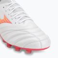 Кросівки футбольні Mizuno Morelia Neo IV Beta Japan FG white/pink tetra/fuchsia purple 7