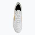 Кросівки футбольні Mizuno Morelia Neo IV Beta Japan AG white/mp gold/cool gray 3c 5